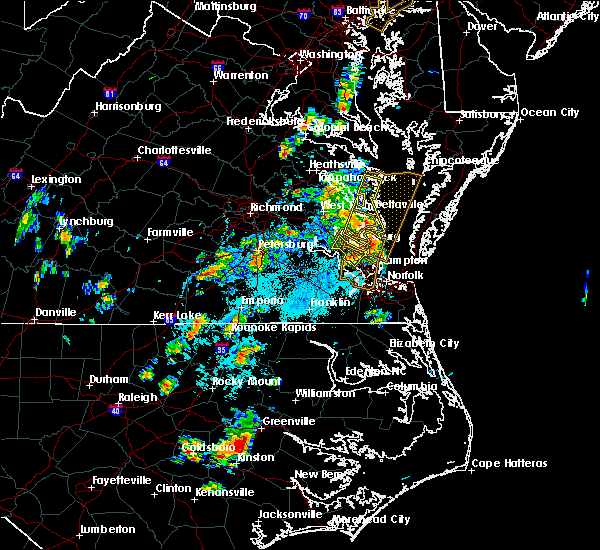 Interactive Hail Maps Hail Map for Mathews, VA