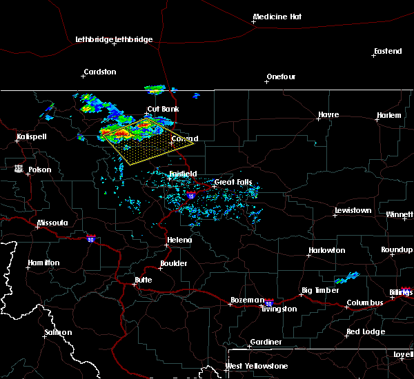 Interactive Hail Maps Hail Map for Heart Butte, MT