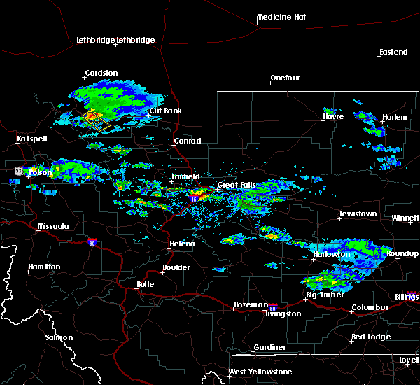 Interactive Hail Maps Hail Map for Browning, MT