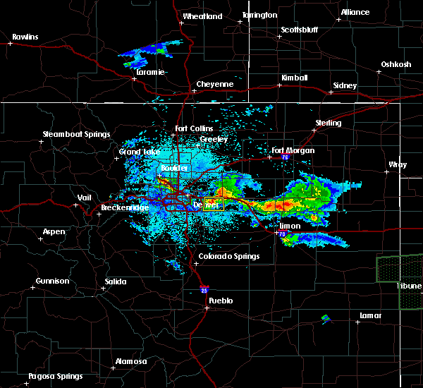 Interactive Hail Maps Hail Map for Aurora, CO