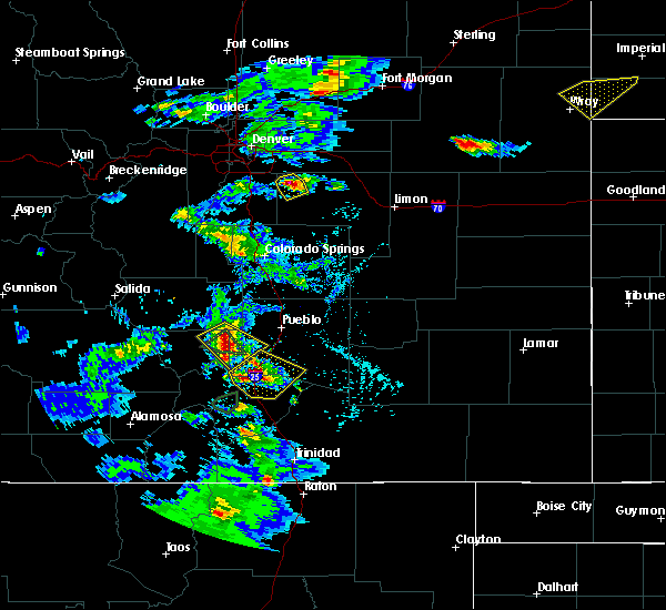 Interactive Hail Maps Hail Map for Rye, CO