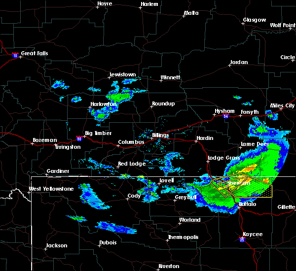 Interactive Hail Maps Hail Map for Sheridan, WY