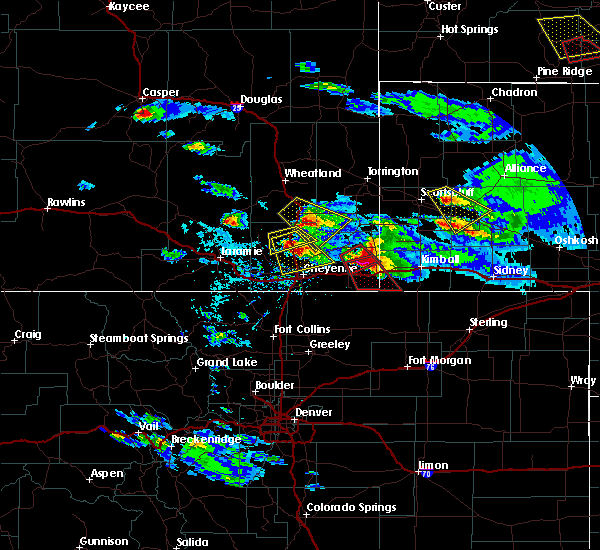 Interactive Hail Maps Hail Map for Cheyenne, WY