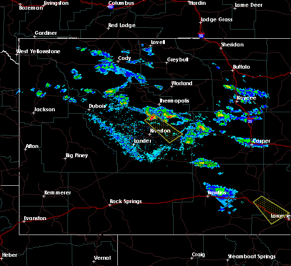 Interactive Hail Maps Hail Map for Shoshoni, WY