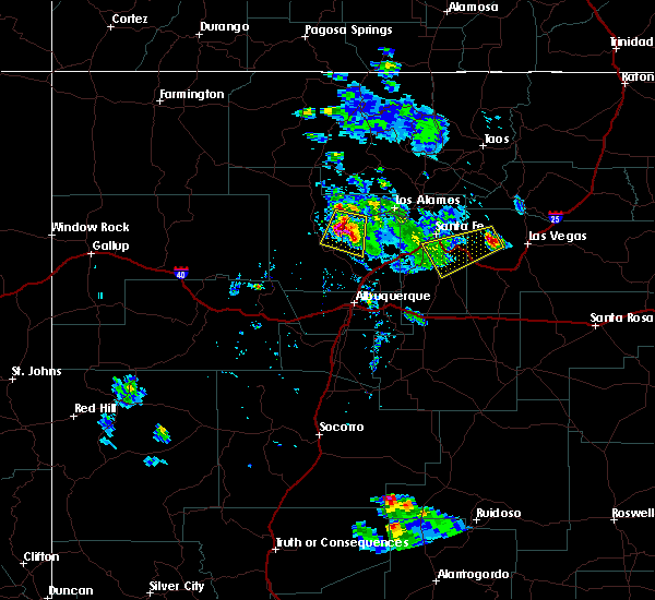 Interactive Hail Maps Hail Map for Santa Fe, NM