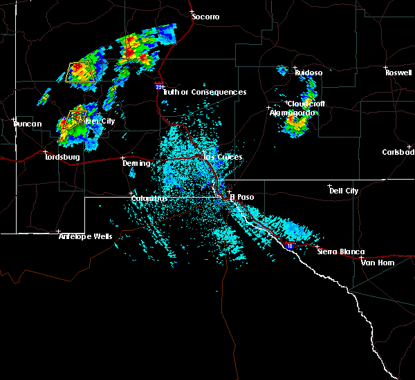 Interactive Hail Maps Hail Map for Silver City, NM