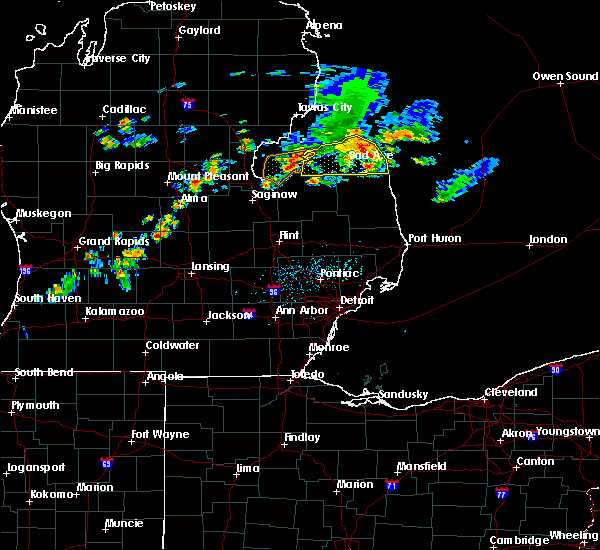 Interactive Hail Maps Hail Map for Caseville, MI