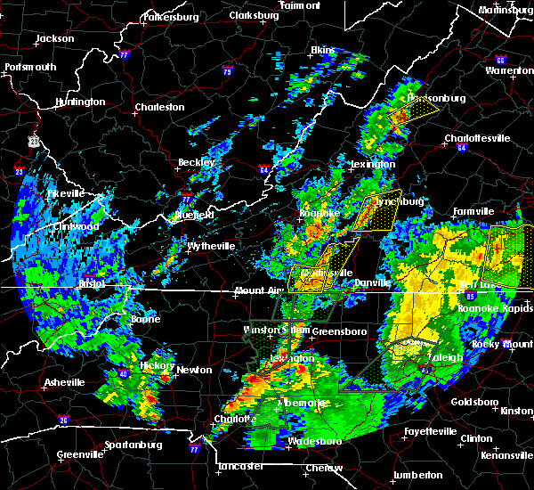 Interactive Hail Maps Hail Map for Martinsville, VA