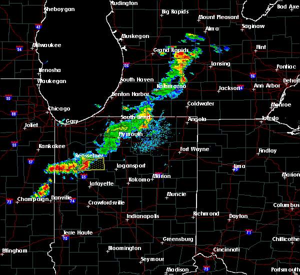 Interactive Hail Maps Hail Map for Wolcott, IN