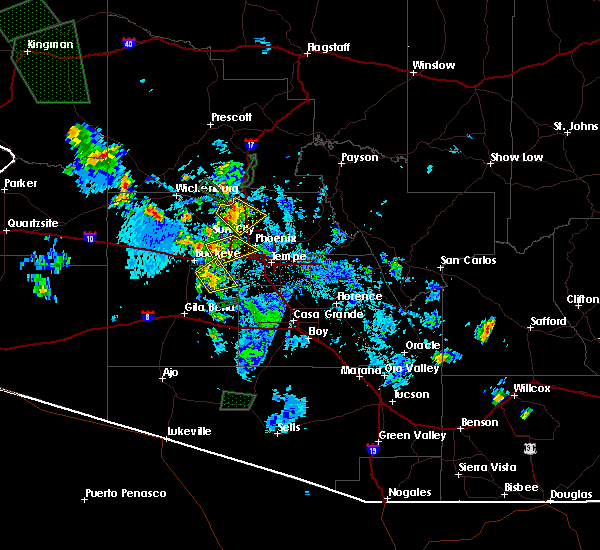 Interactive Hail Maps Hail Map for Buckeye, AZ