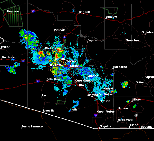 Interactive Hail Maps Hail Map for Peoria, AZ