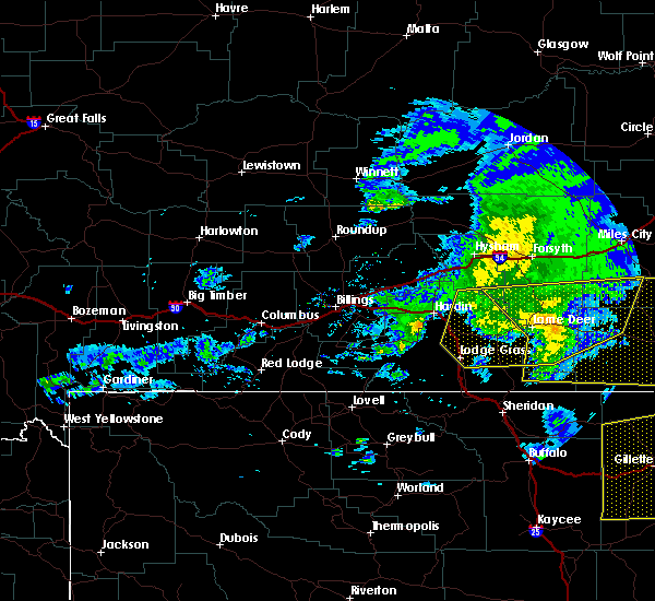 Interactive Hail Maps Hail Map for Ekalaka, MT