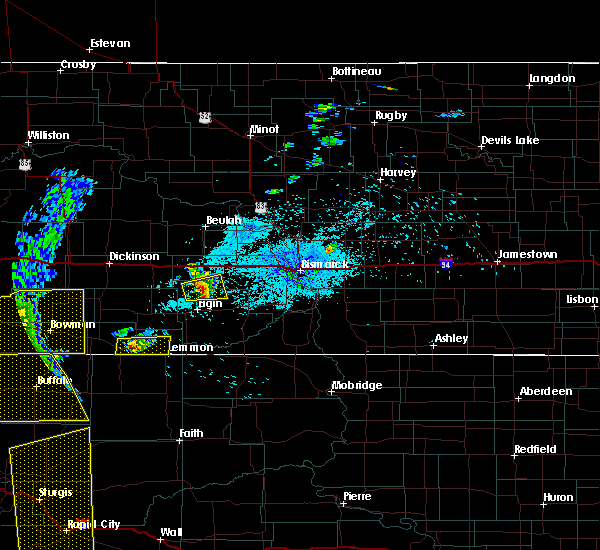 Interactive Hail Maps Hail Map for Hettinger, ND