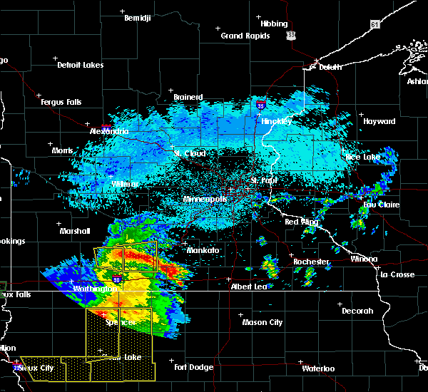Interactive Hail Maps Hail Map for Hanska, MN