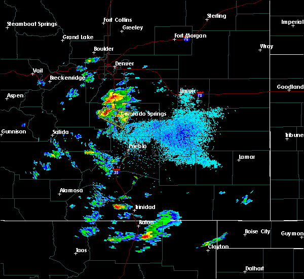 Interactive Hail Maps Hail Map for Green Mountain Falls, CO