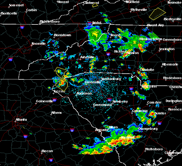 Interactive Hail Maps Hail Map for Cashiers, NC