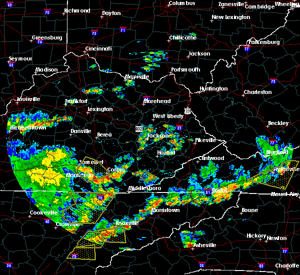 Interactive Hail Maps Hail Map for Evarts, KY