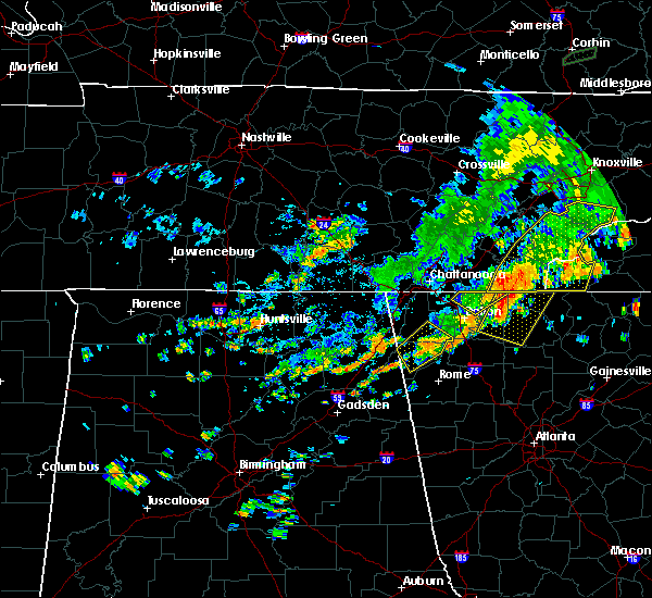 Interactive Hail Maps Hail Map for Blue Ridge, GA