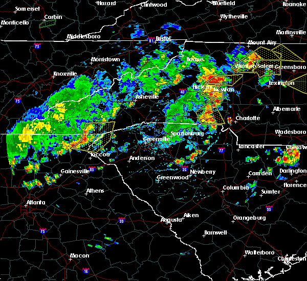 Interactive Hail Maps Hail Map for Cashiers, NC
