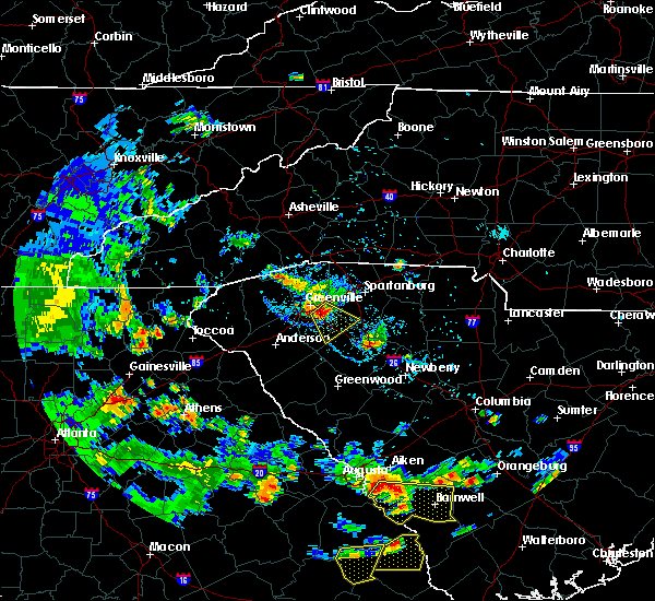 Interactive Hail Maps Hail Map for Greenville, SC