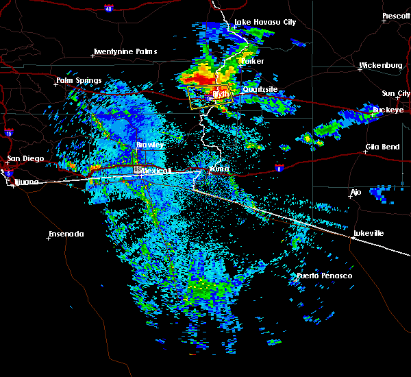 Interactive Hail Maps Hail Map for Blythe, CA