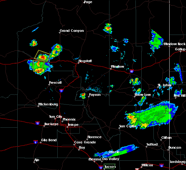 Interactive Hail Maps Hail Map for Seligman, AZ
