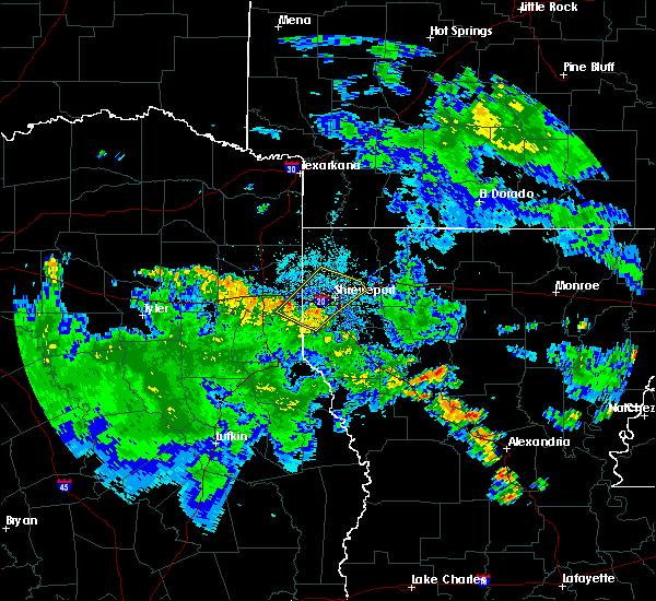 Interactive Hail Maps Hail Map for Shreveport, LA