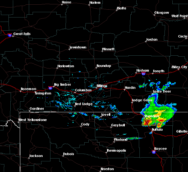Interactive Hail Maps Hail Map for Sheridan, WY