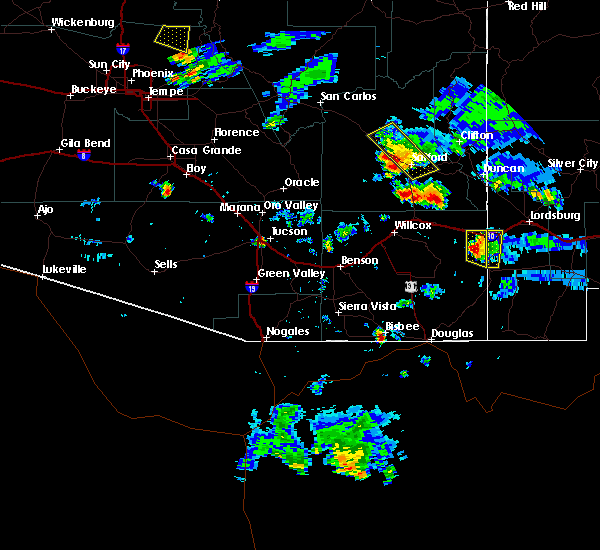 Interactive Hail Maps Hail Map for Safford, AZ