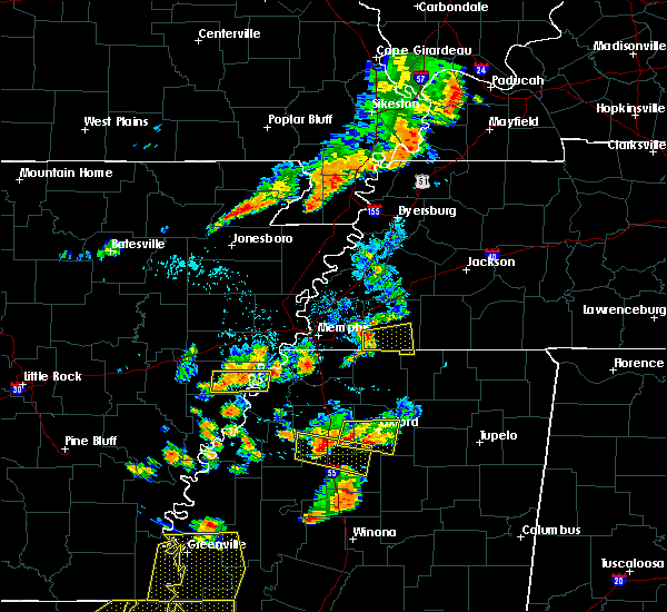 Interactive Hail Maps Hail Map for Williston, TN