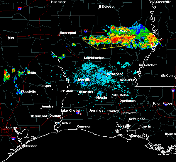 Interactive Hail Maps Hail Map for Mangham, LA