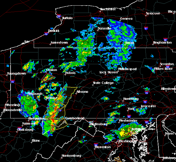 Interactive Hail Maps Hail Map for Shanksville, PA