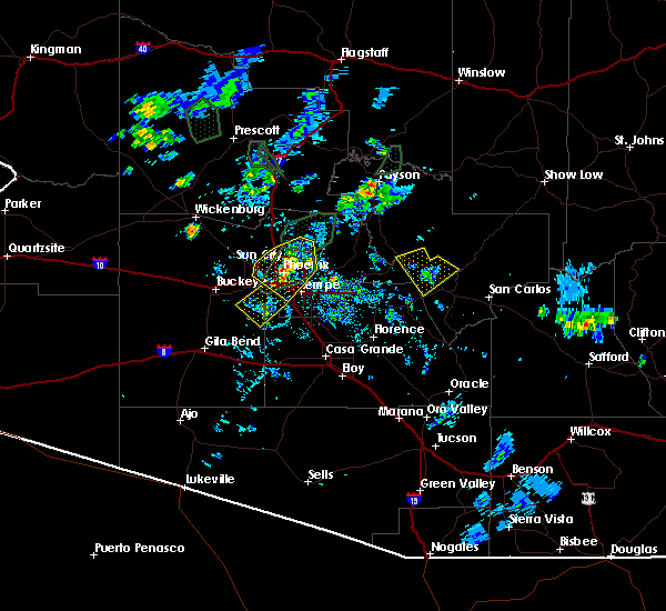 Interactive Hail Maps Hail Map for Sun City, AZ