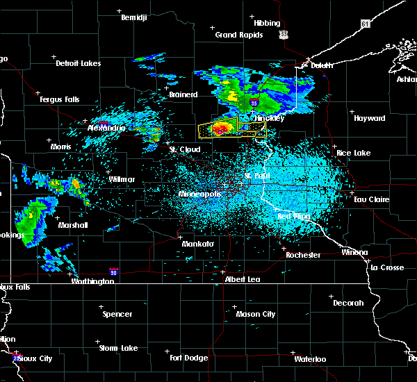 Interactive Hail Maps Hail Map for Pine City, MN