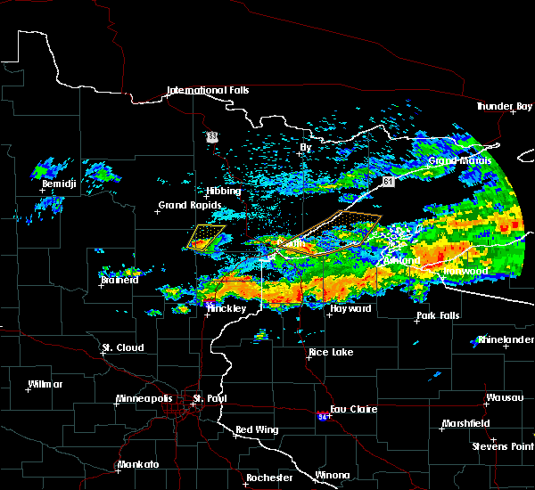Interactive Hail Maps Hail Map for Floodwood, MN