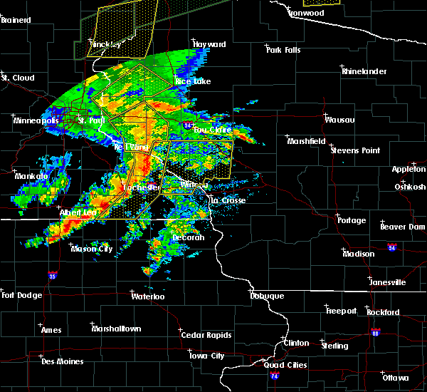 Interactive Hail Maps Hail Map for Rochester, MN