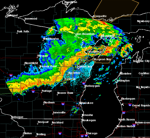 Interactive Hail Maps Hail Map for Appleton, WI