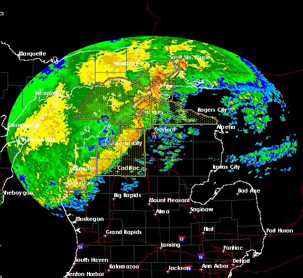 Interactive Hail Maps Hail Map for Ironton, MI