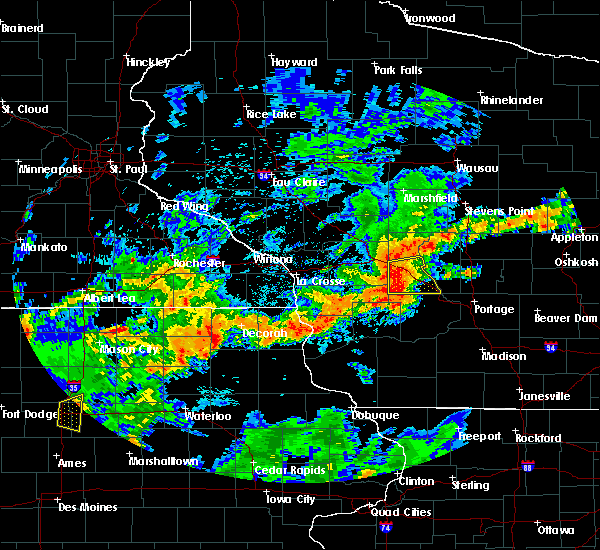 Interactive Hail Maps Hail Map for Camp Douglas, WI