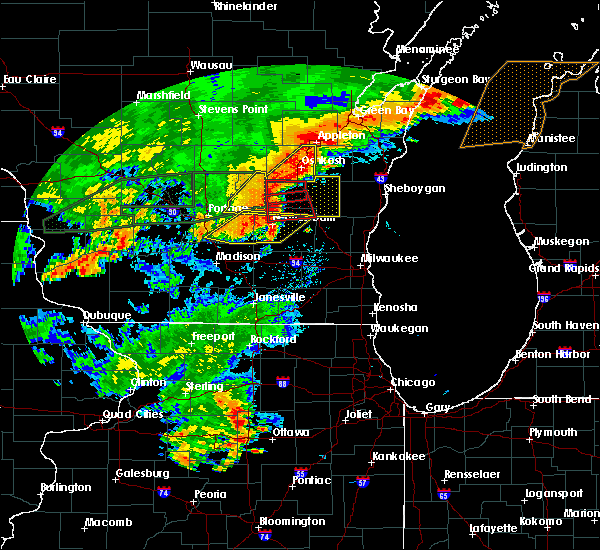 Interactive Hail Maps Hail Map for Fond du Lac, WI