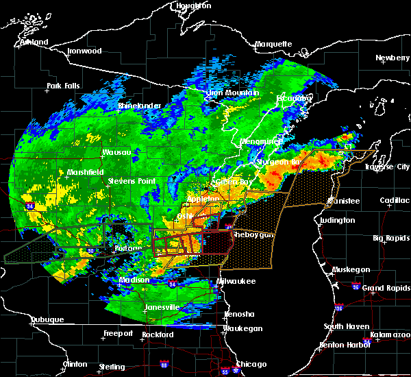 Interactive Hail Maps Hail Map for New Holstein, WI