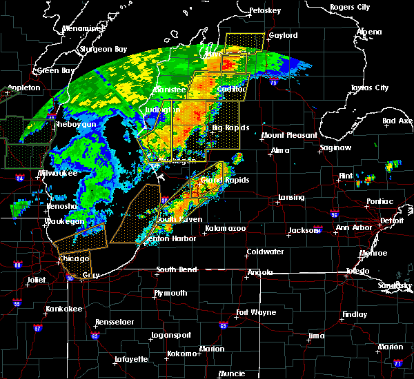 Interactive Hail Maps Hail Map for Hesperia, MI