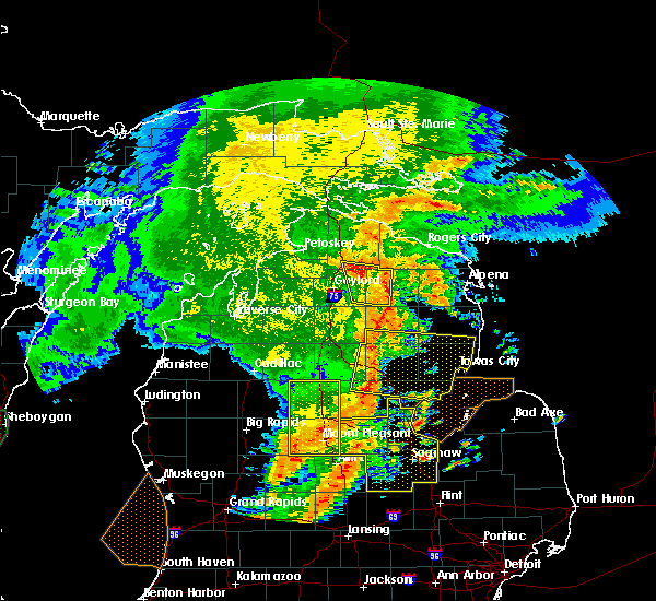 Interactive Hail Maps Hail Map for West Branch, MI
