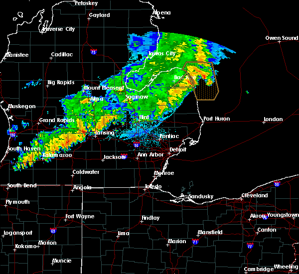 Interactive Hail Maps Hail Map for Port Hope, MI