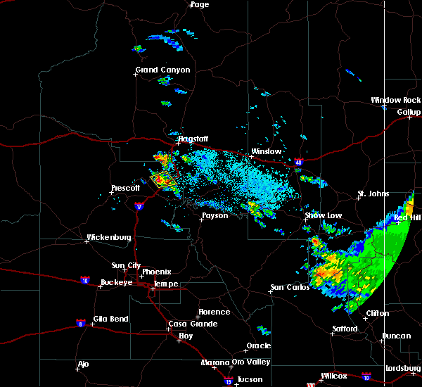 Interactive Hail Maps Hail Map for Cornville, AZ