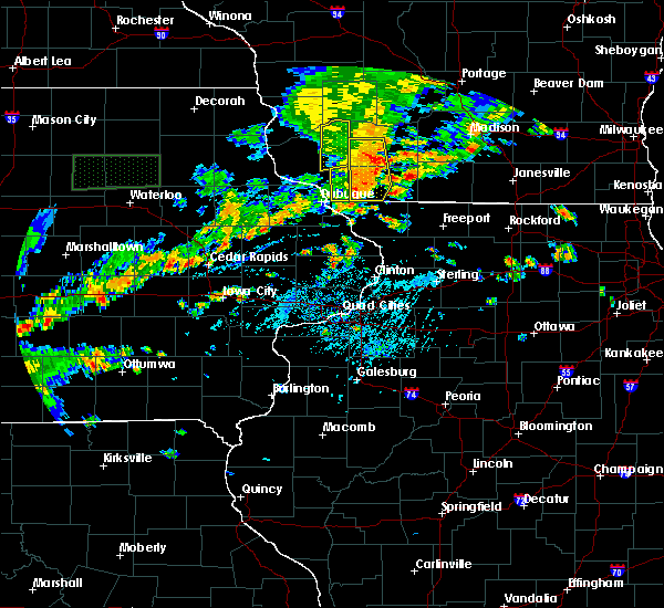 Interactive Hail Maps Hail Map for Highland, WI