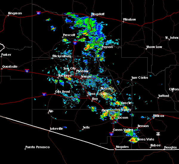 Interactive Hail Maps Hail Map for Cactus Forest, AZ