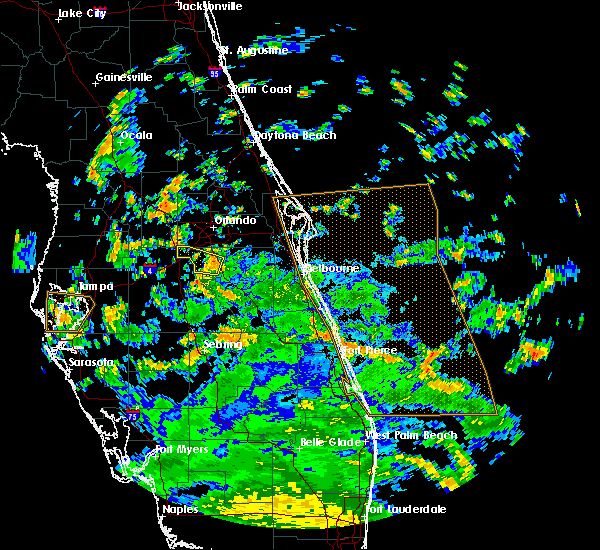 Interactive Hail Maps Hail Map for Kissimmee, FL