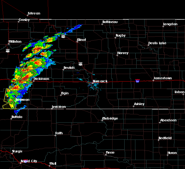 Interactive Hail Maps Hail Map for Killdeer, ND