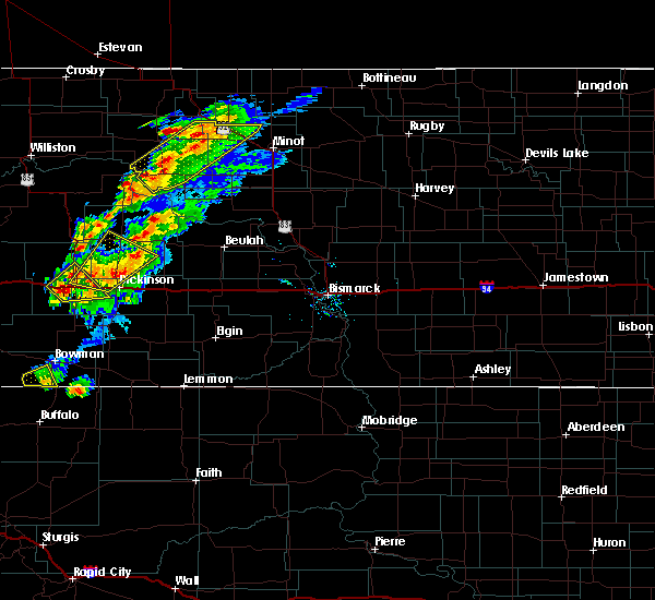 Interactive Hail Maps Hail Map for Belfield, ND